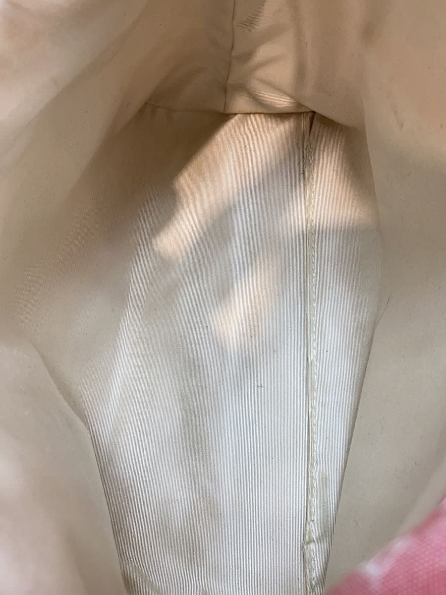 BVLGARI Logo Mania Tote Bag Canvas PNK All Over Pattern 6