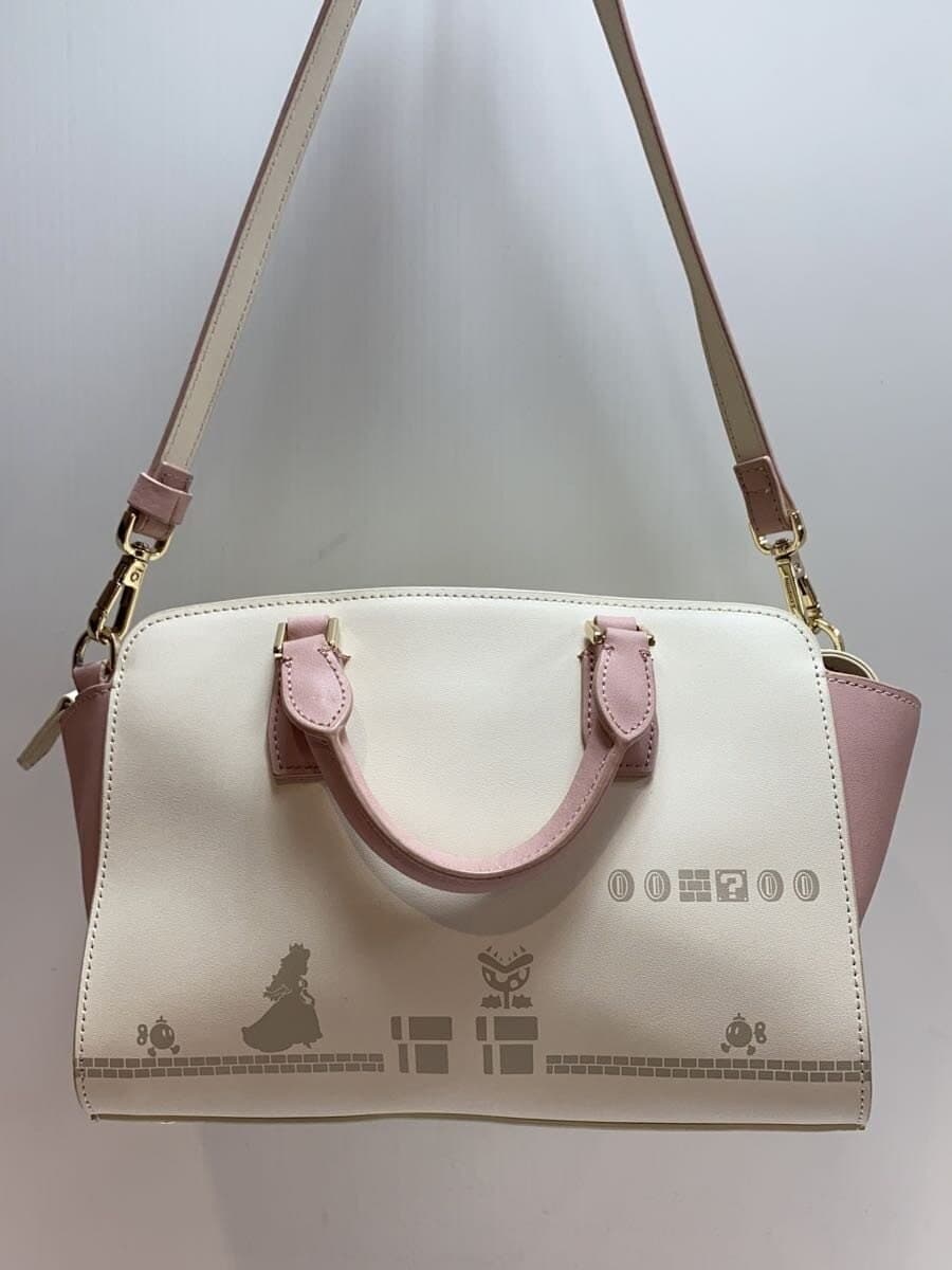 Samantha Thavasa Handbag Faux Leather WHT 3