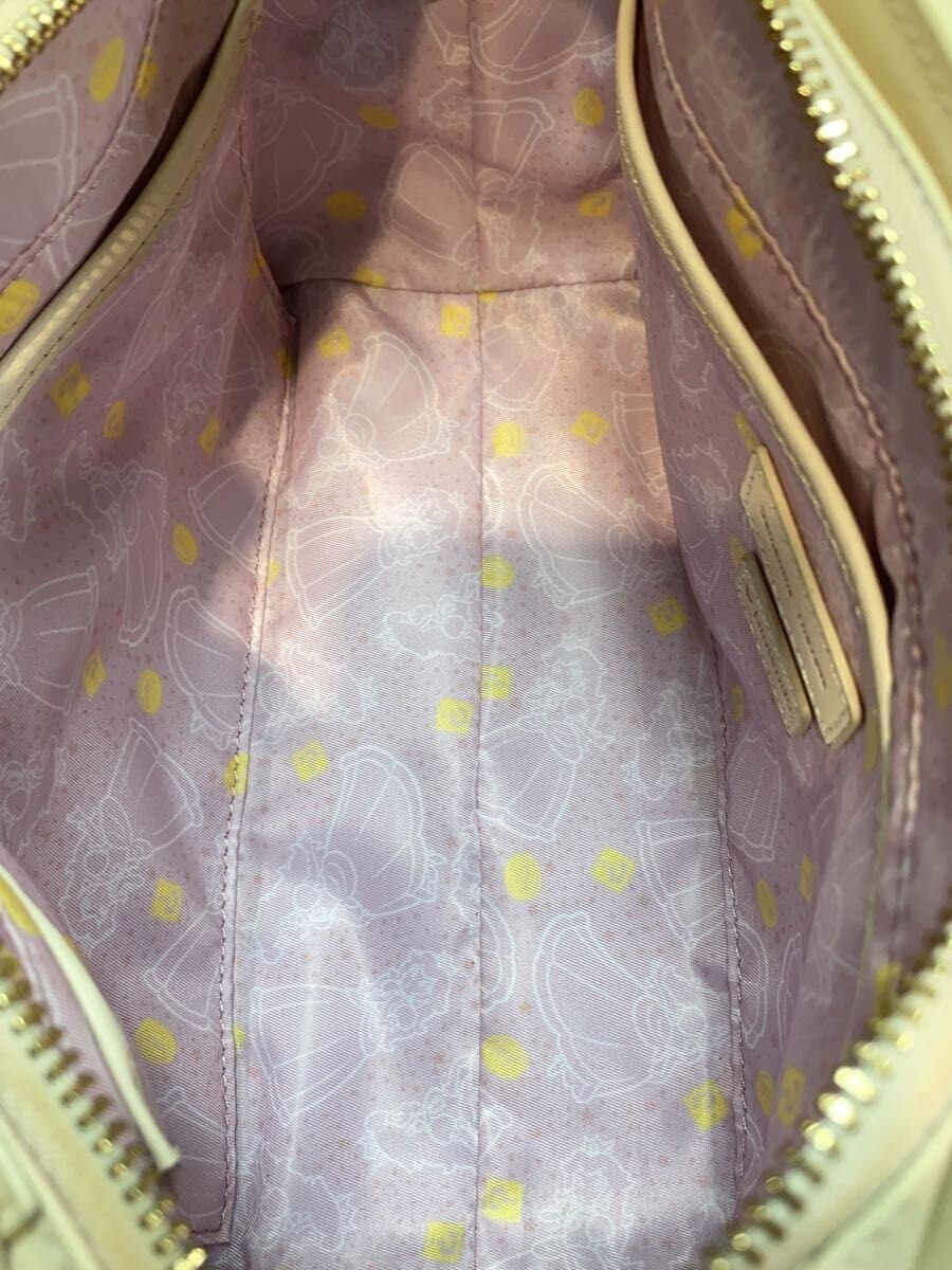 Samantha Thavasa Handbag Faux Leather WHT 6