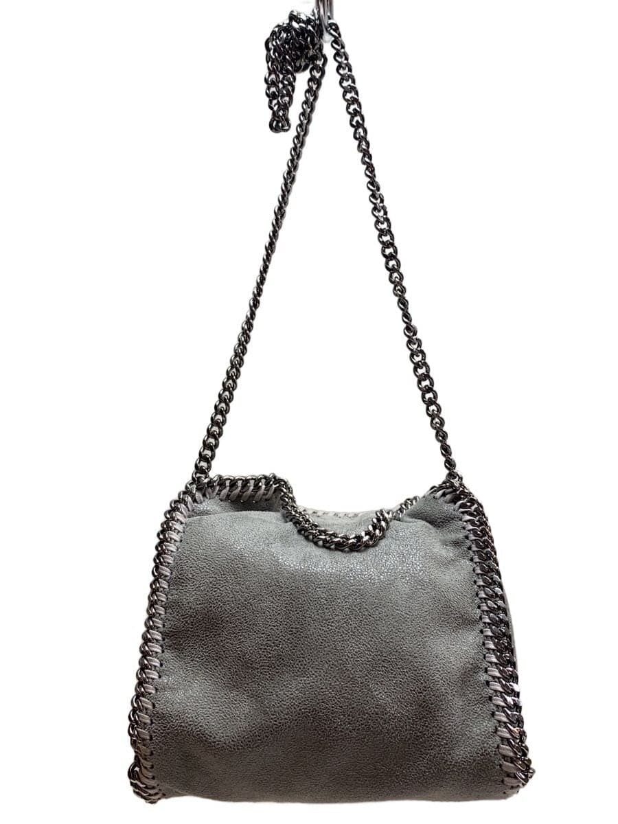 STELLA Mc CARTNEY Falabella Chain Shoulder Bag GRY