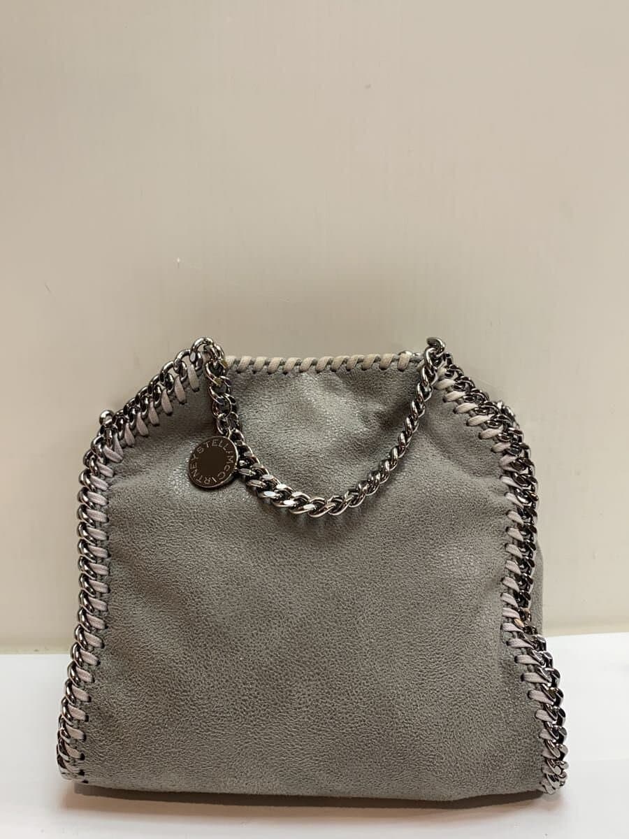 STELLA Mc CARTNEY Falabella Chain Shoulder Bag GRY 3