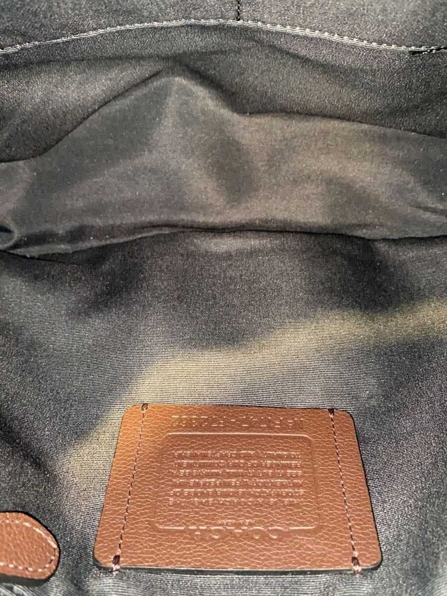 COACH Charles Small Messenger Bag Leather BRW F72362 6