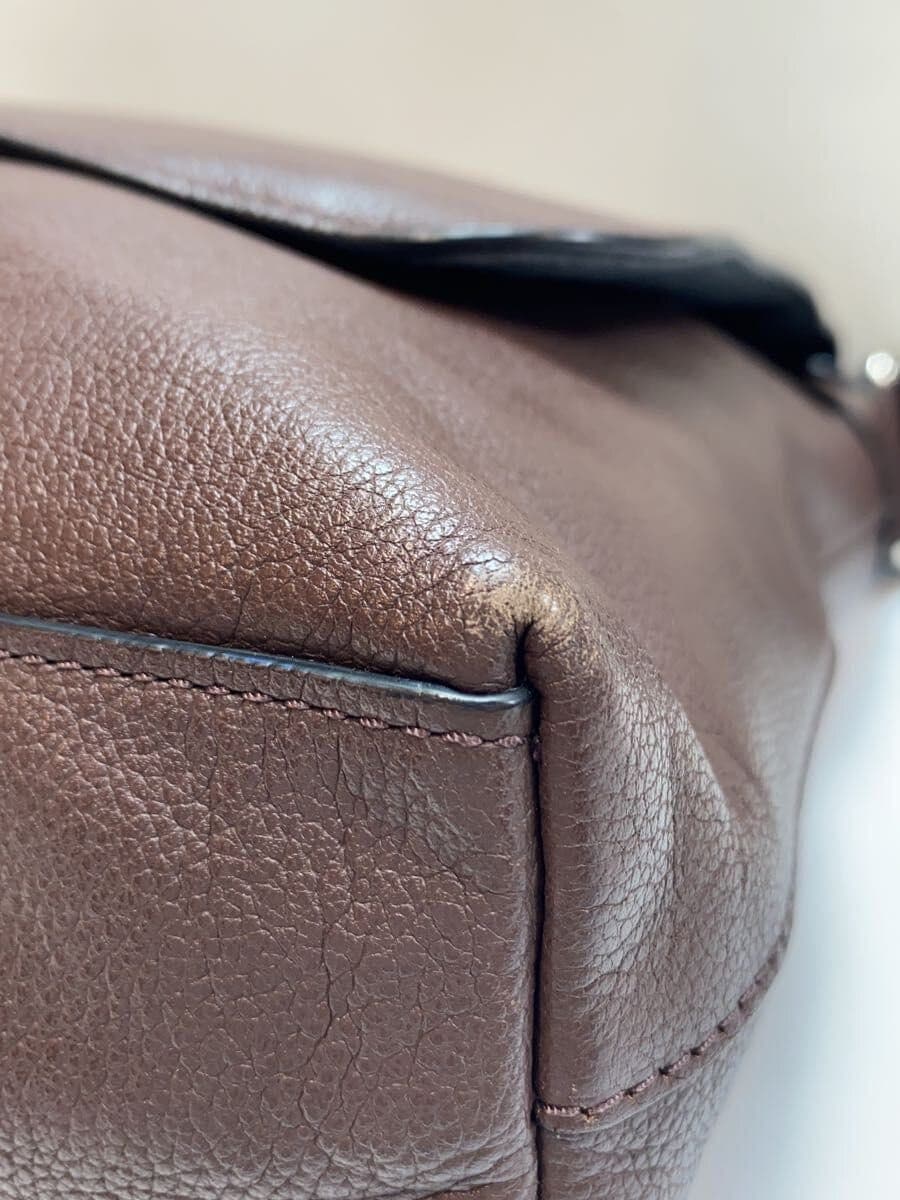 COACH Charles Small Messenger Bag Leather BRW F72362 7