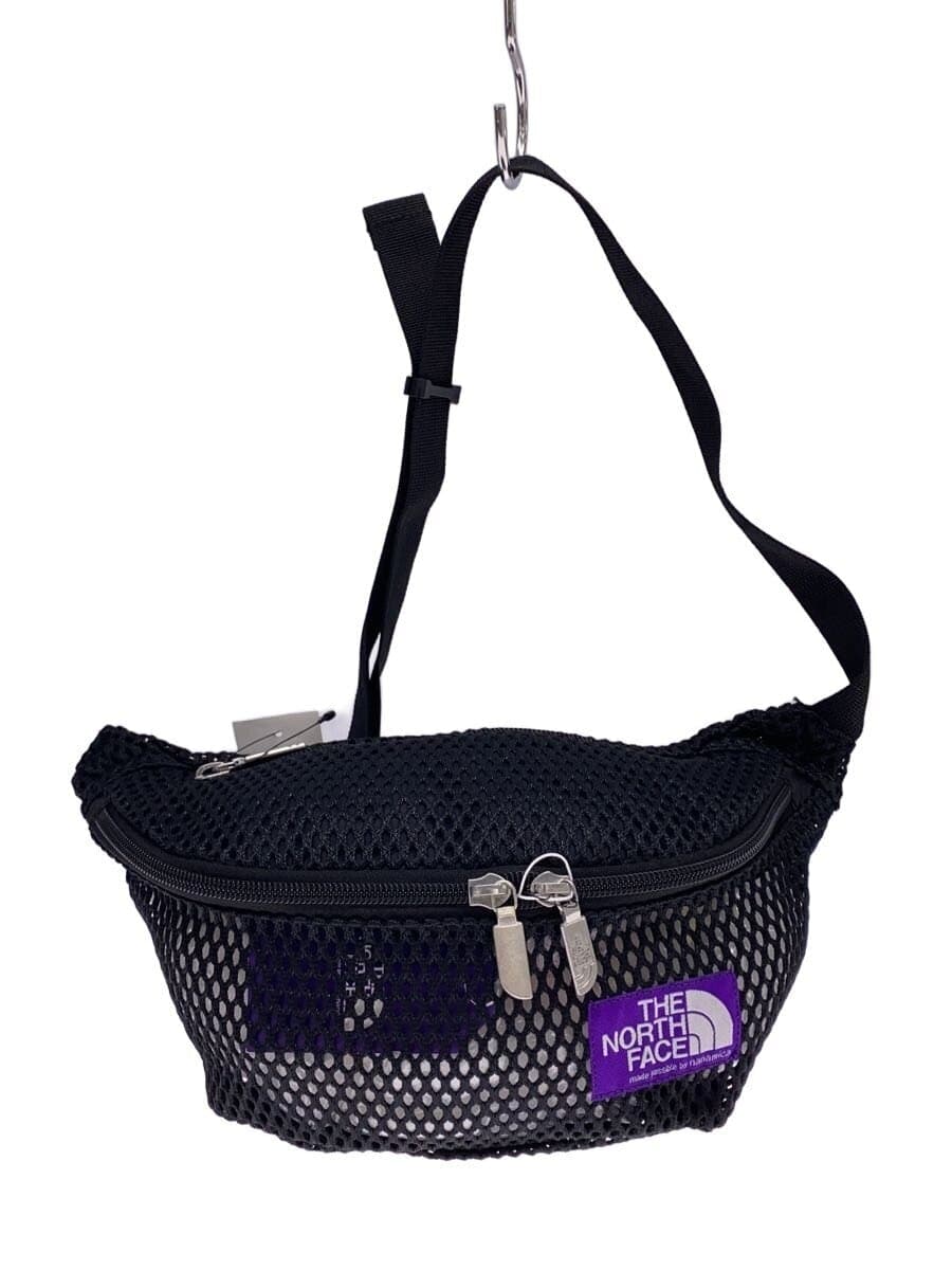 THE NORTH FACE PURPLE LABEL Mesh Waist Bag Polyester Black NN7210N