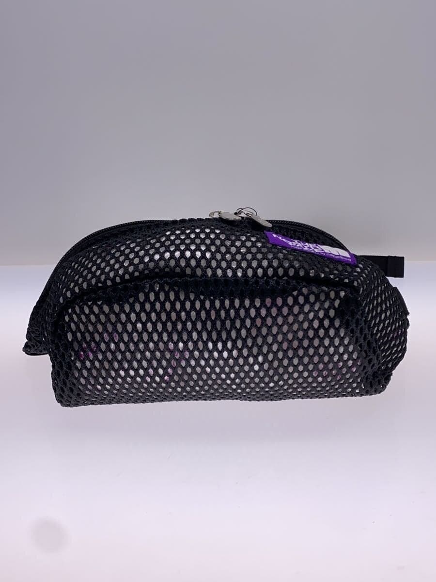 THE NORTH FACE PURPLE LABEL Mesh Waist Bag Polyester Black NN7210N 4