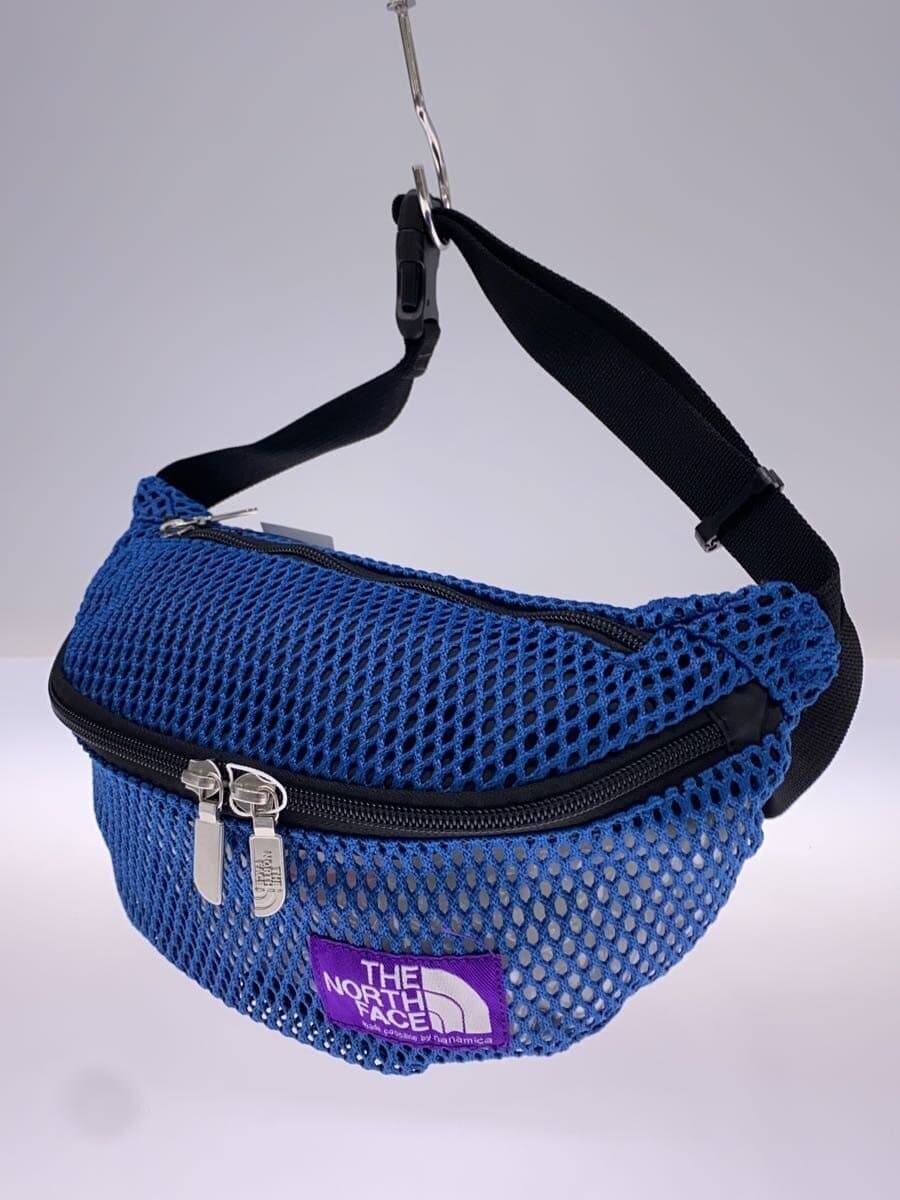 THE NORTH FACE PURPLE LABEL Mesh Waist Bag Polyester BLU NN7210N 2