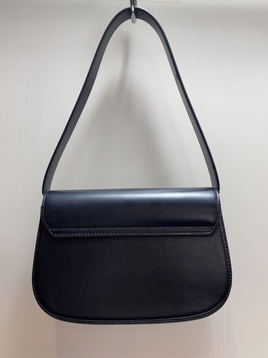 DIESEL1dr Shoulder Bag Leather BLK 3