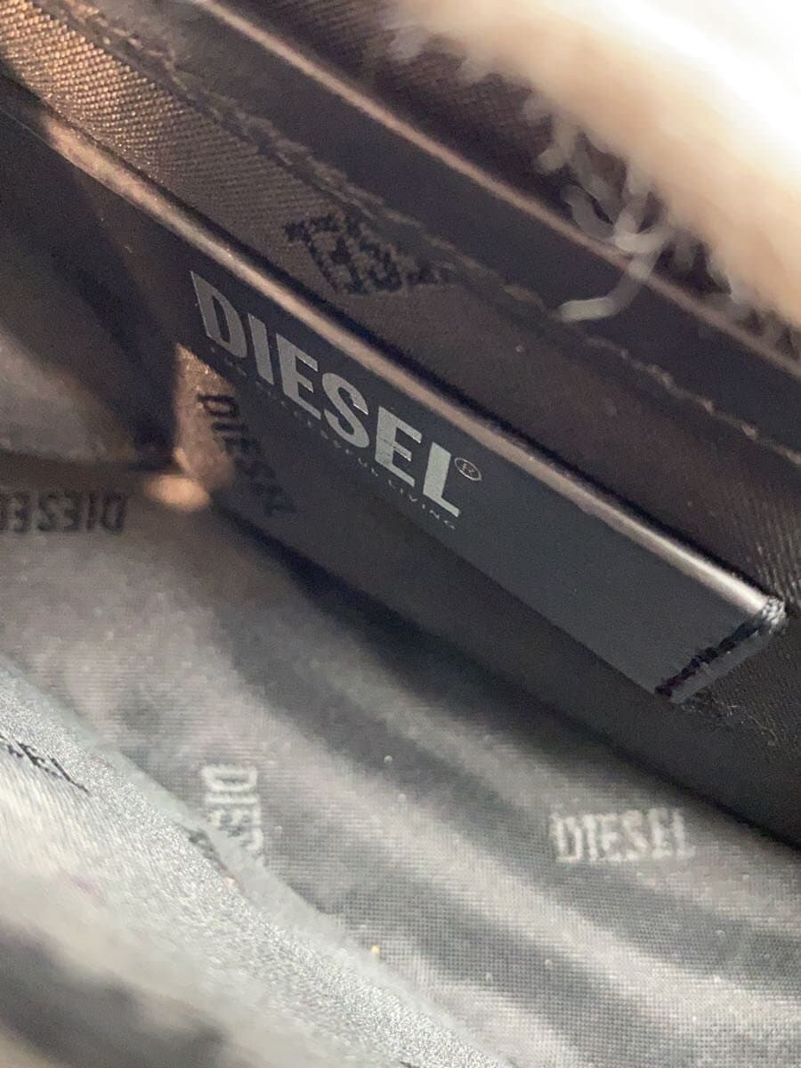 DIESEL1dr Shoulder Bag Leather BLK 6