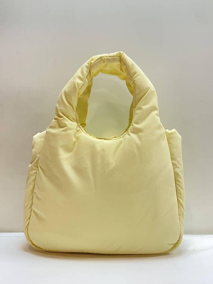 SNIDEL Puffy Ribbon Bag Nylon YLW SWGB261639 3