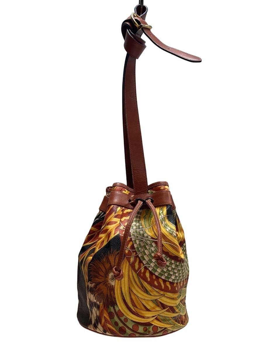 Salvatore Ferragamo shoulder bag -- multicolor all-over pattern