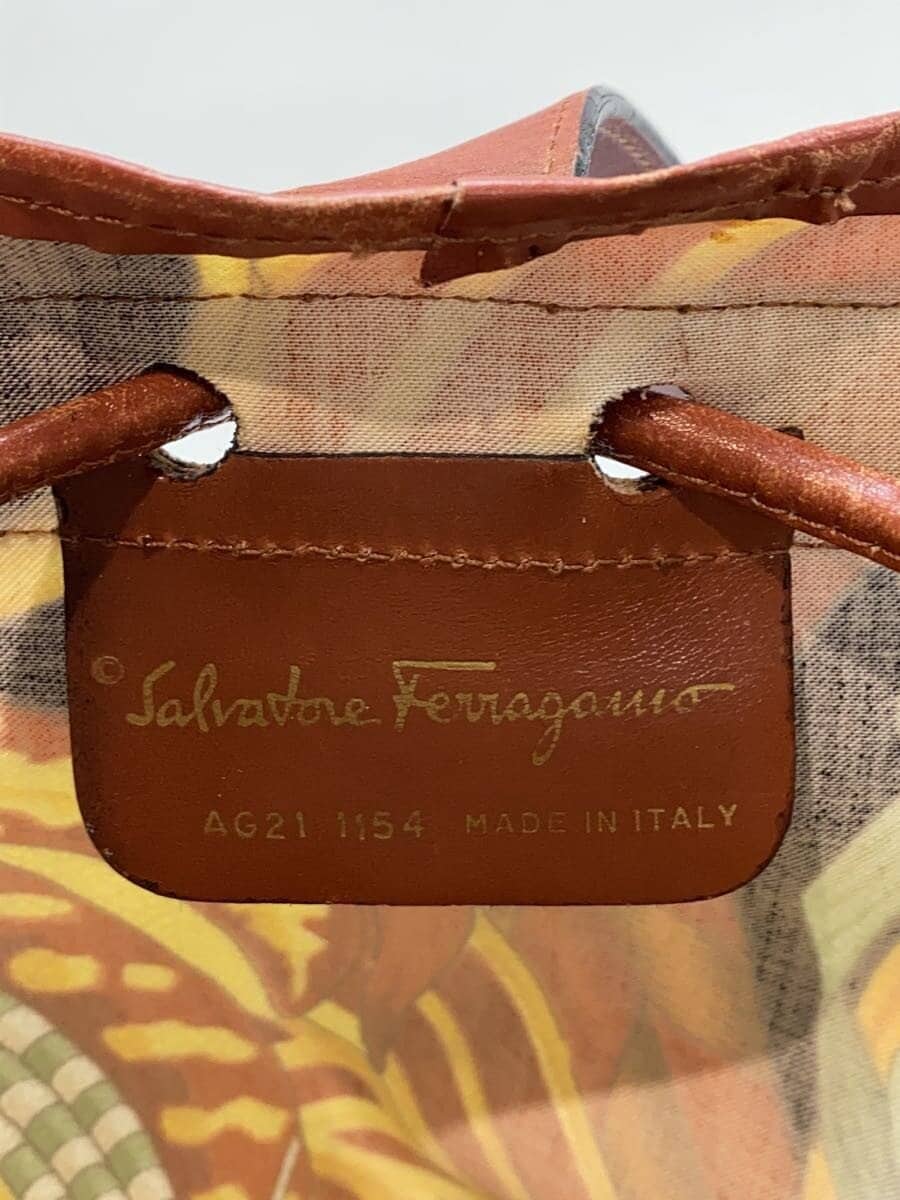Salvatore Ferragamo shoulder bag -- multicolor all-over pattern 5