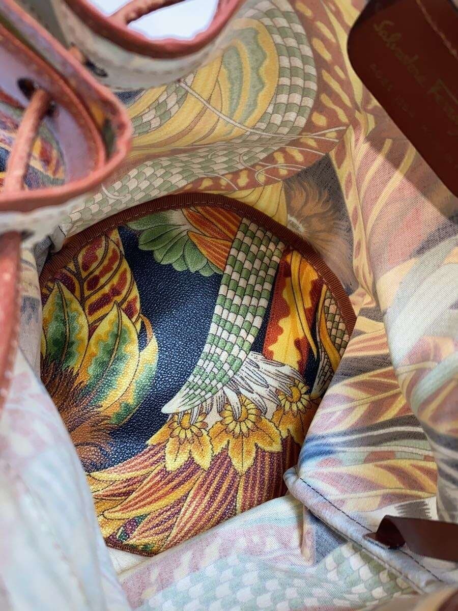 Salvatore Ferragamo shoulder bag -- multicolor all-over pattern 6