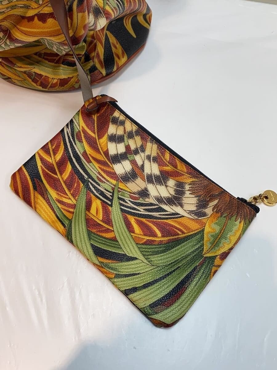 Salvatore Ferragamo shoulder bag -- multicolor all-over pattern 7