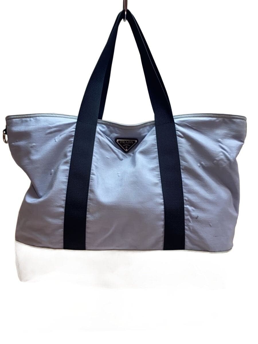 PRADA Tote Bag BLU