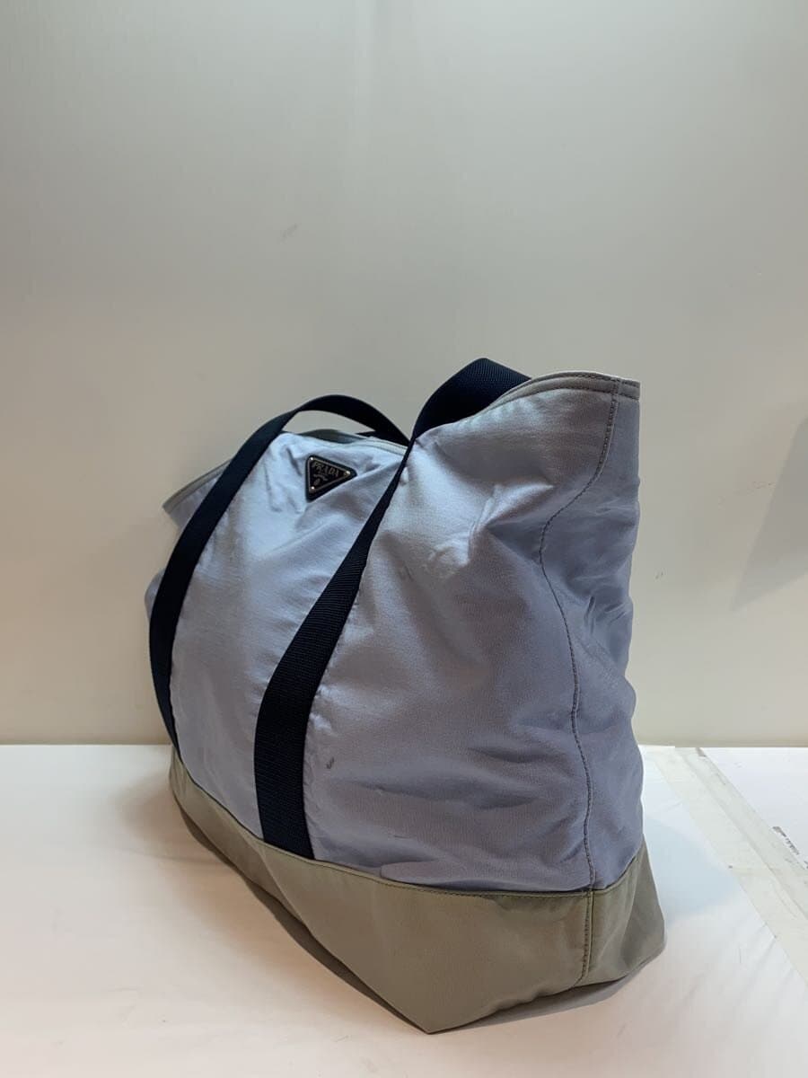 PRADA Tote Bag BLU 2