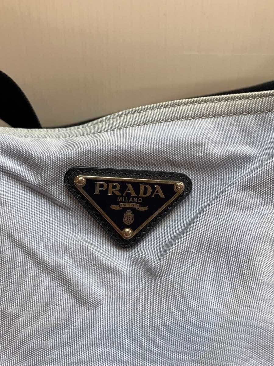 PRADA Tote Bag BLU 5