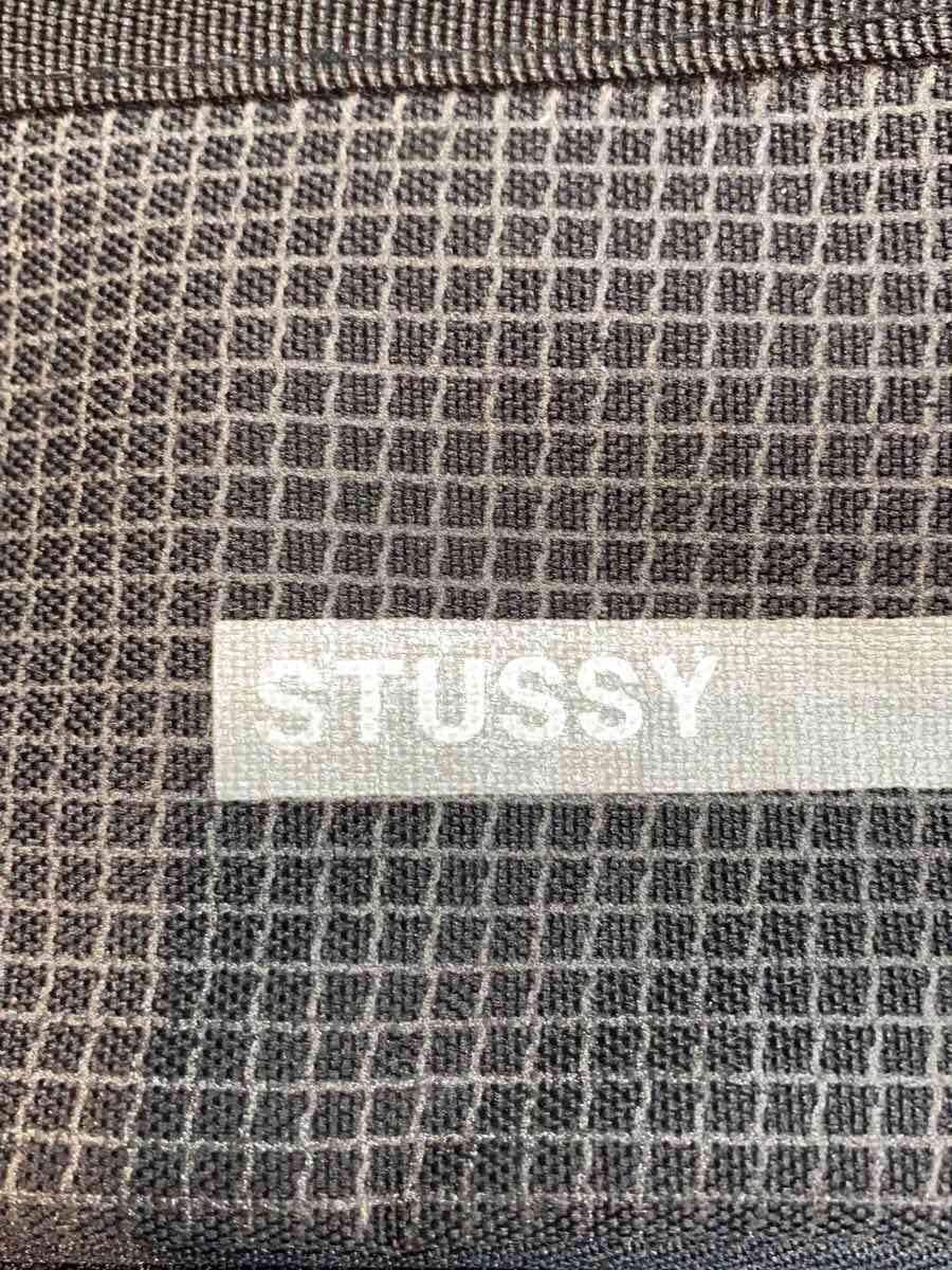 STUSSY Shoulder Bag BLK Check 5