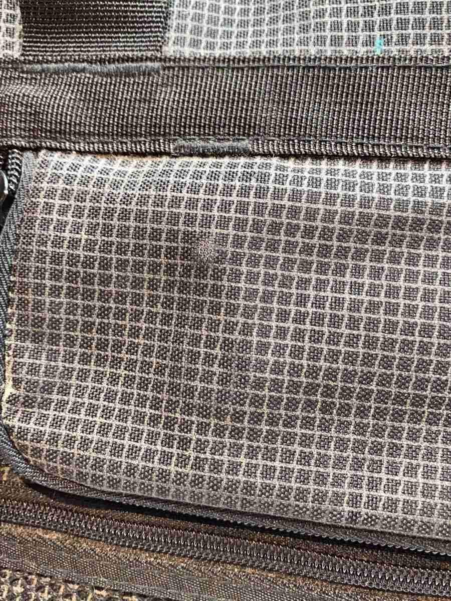 STUSSY Shoulder Bag BLK Check 7