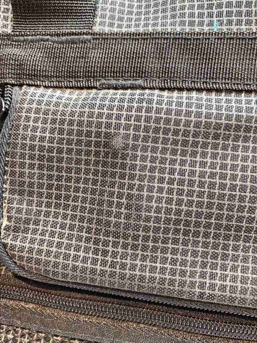 STUSSY Shoulder Bag BLK Check 7