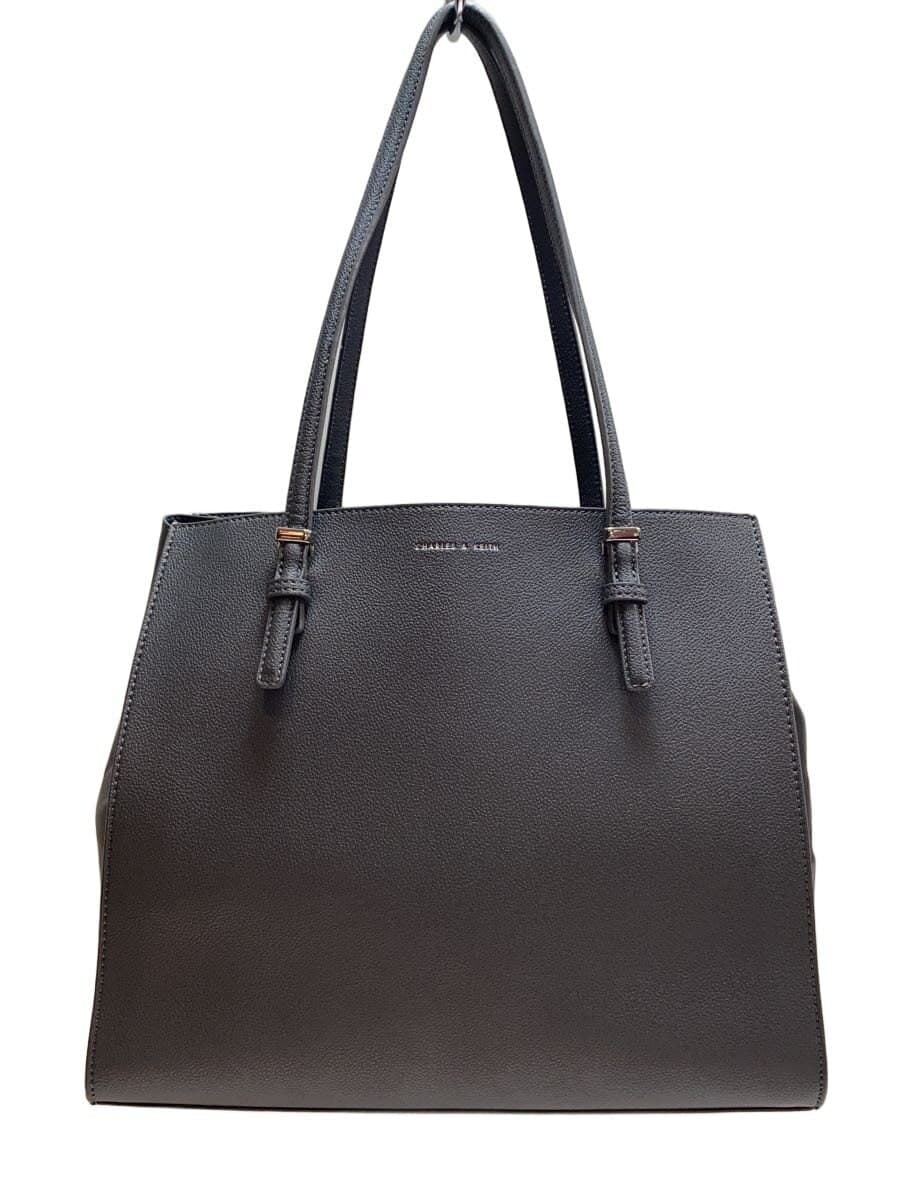 CHARLES&KEITH Tote Bag PVC GRY