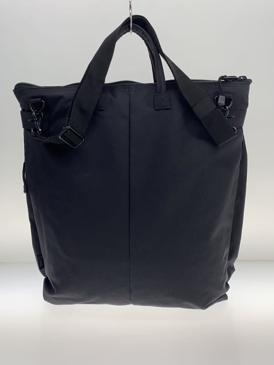 SML Shoulder Bag Nylon BLK Plain 3