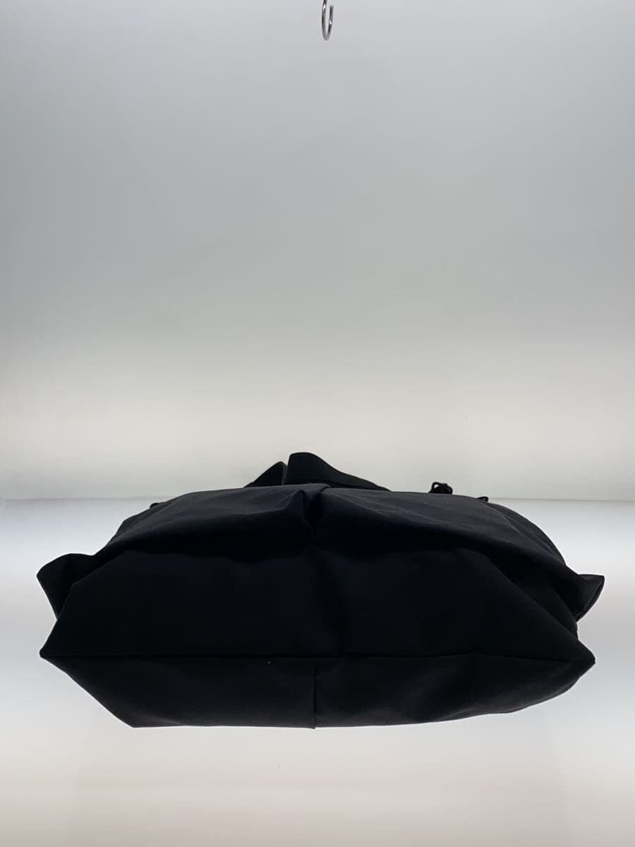 SML Shoulder Bag Nylon BLK Plain 4