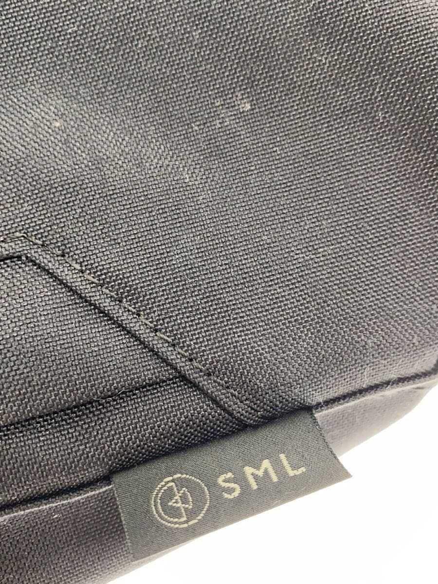 SML Shoulder Bag Nylon BLK Plain 5