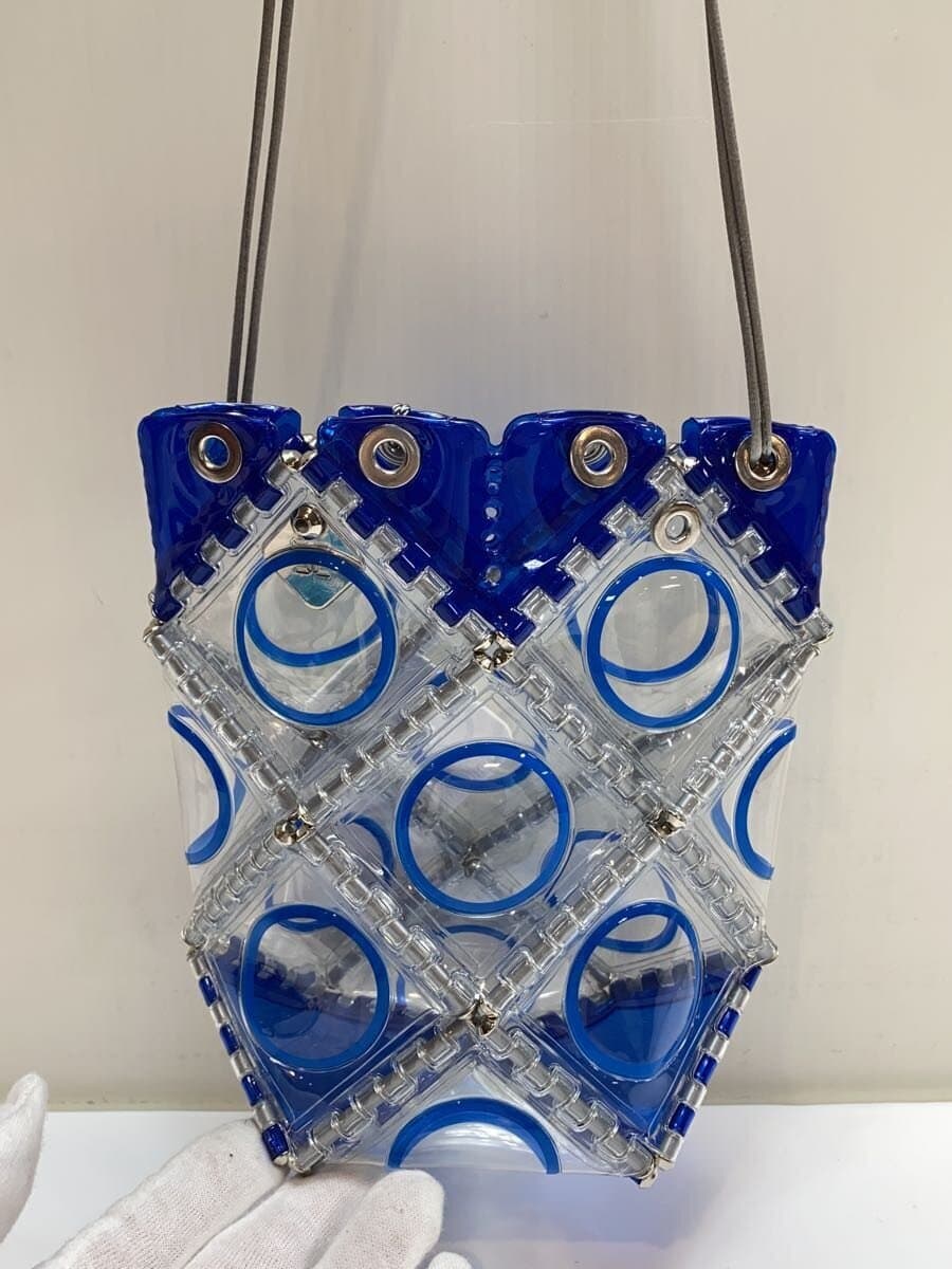 Other Brand 52 BY HIKARUMATSUMURA X SHOULDER MINI PVC BLU 06BP013RP1 3