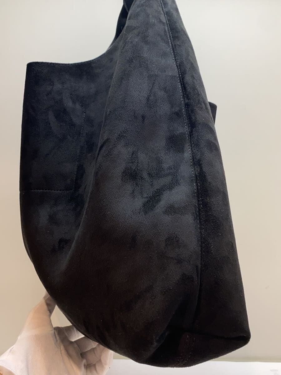 GAP Vegan Suede Tote Bag Suede BLK Solid 2