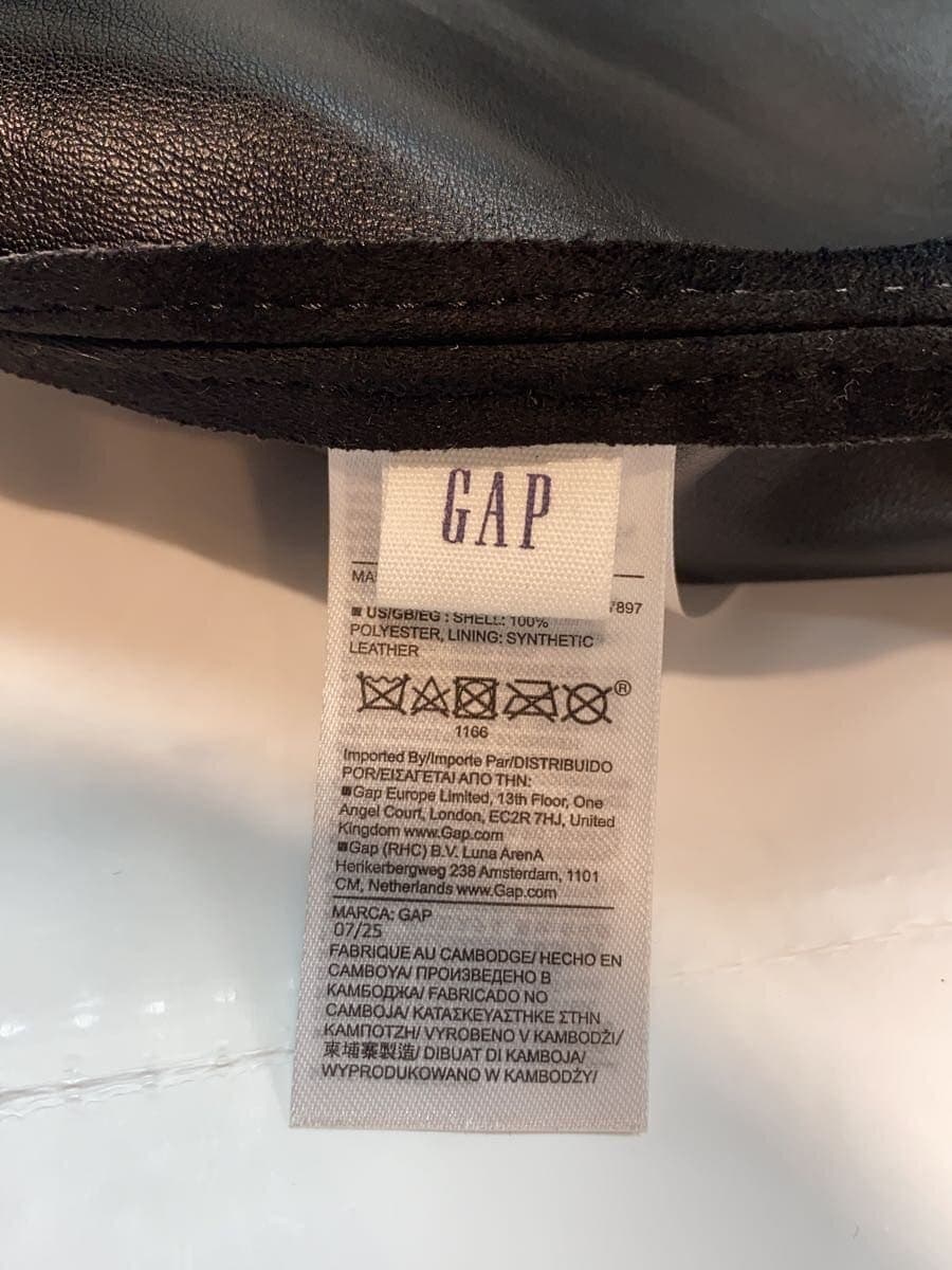 GAP Vegan Suede Tote Bag Suede BLK Solid 5