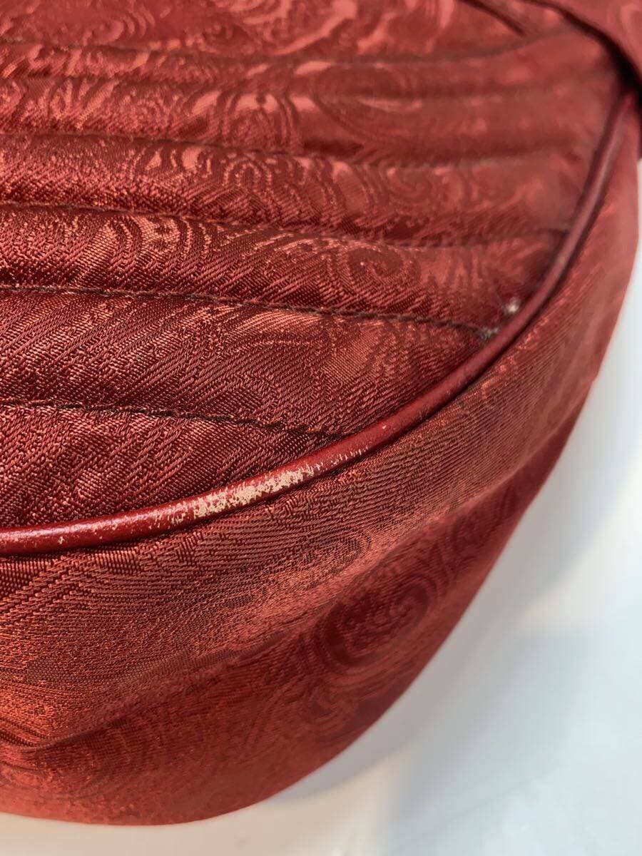 ETRO Shoulder Bag RED Paisley 7