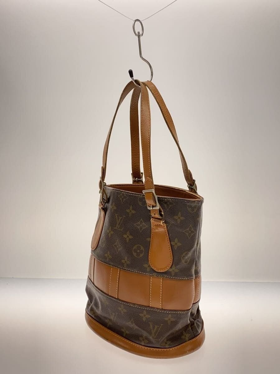 LOUIS VUITTON Bucket PM_Monogram Canvas PVC BRW All Over Pattern 2