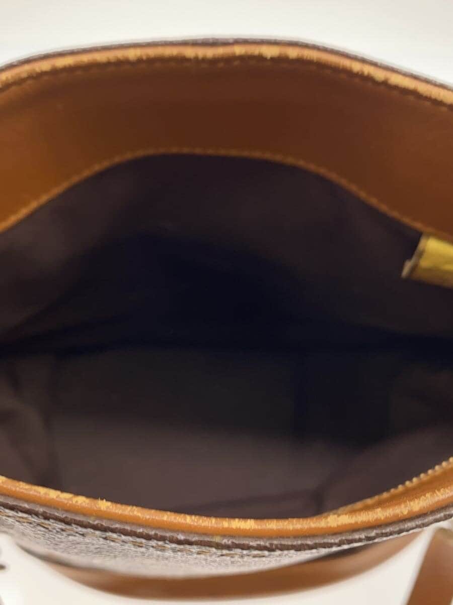 LOUIS VUITTON Bucket PM_Monogram Canvas PVC BRW All Over Pattern 6