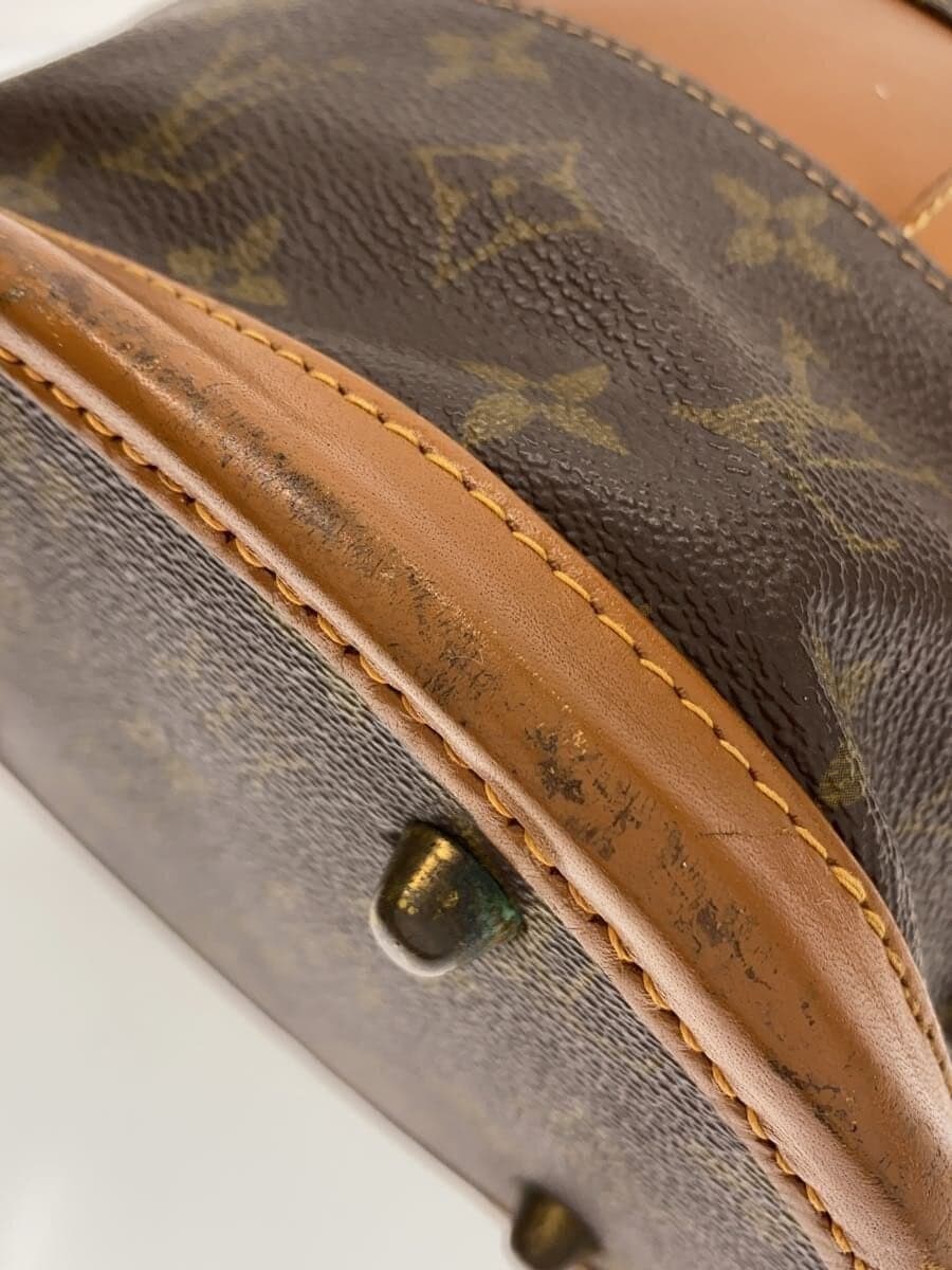 LOUIS VUITTON Bucket PM_Monogram Canvas PVC BRW All Over Pattern 7