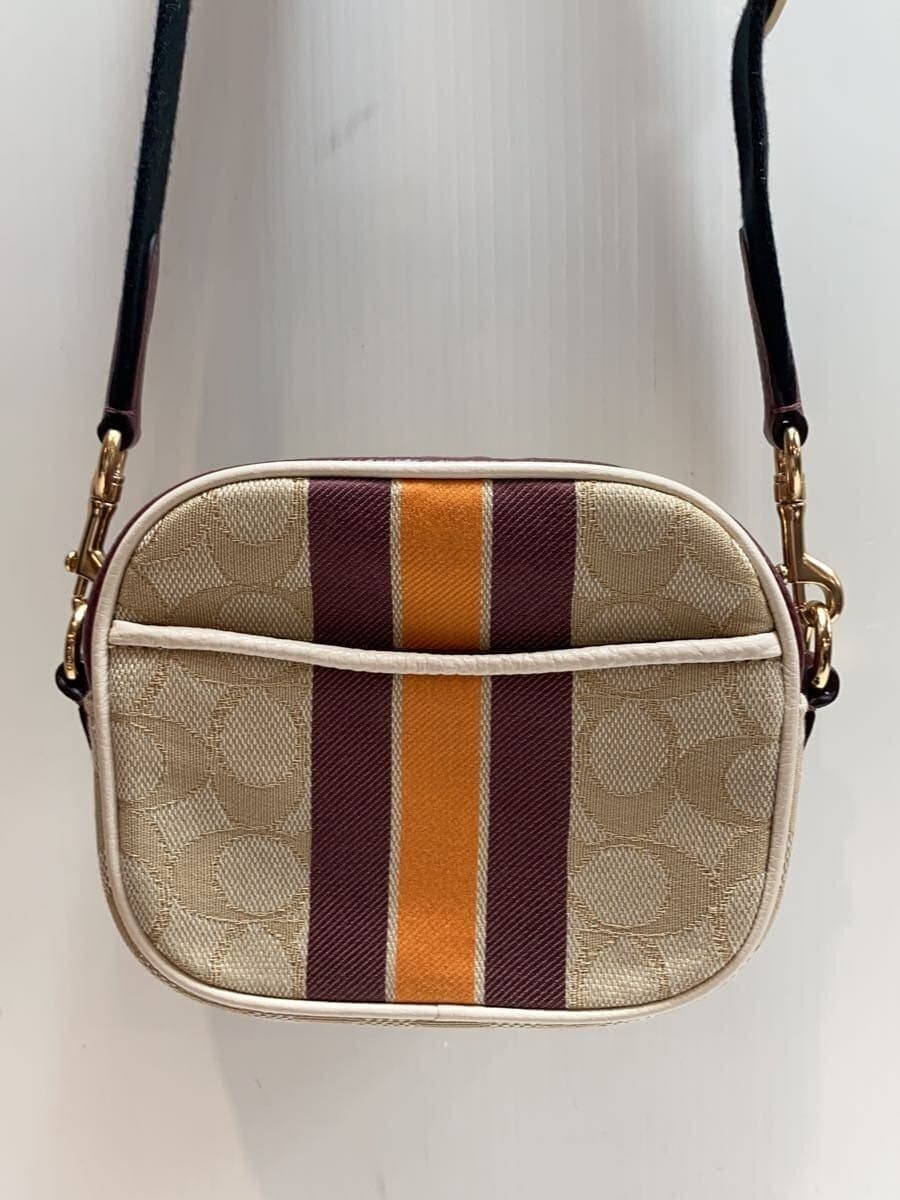 COACH Signature Mini Dempsey Shoulder Bag PVC BEG All Over Pattern 7057 3