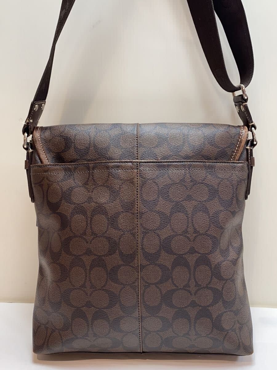COACH Shoulder Bag BRW All Over Pattern L1069-70333 3