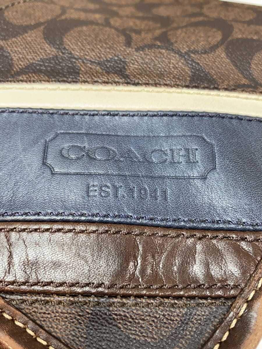 COACH Shoulder Bag BRW All Over Pattern L1069-70333 5