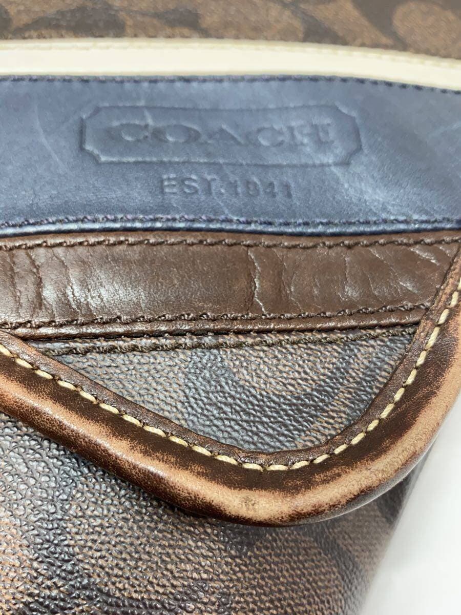 COACH Shoulder Bag BRW All Over Pattern L1069-70333 8