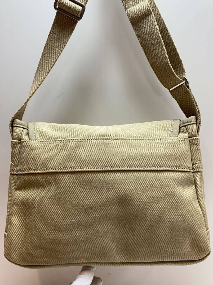 LUGGAGE LABEL Shoulder Bag Canvas BEG 3