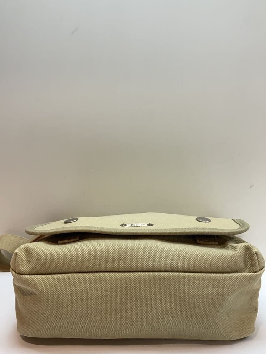 LUGGAGE LABEL Shoulder Bag Canvas BEG 4