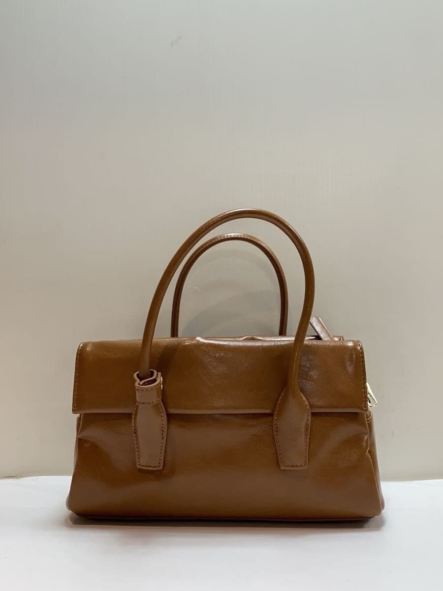 SNIDEL Padlock Charm Boston Leather BRW Solid SWGB255615 3