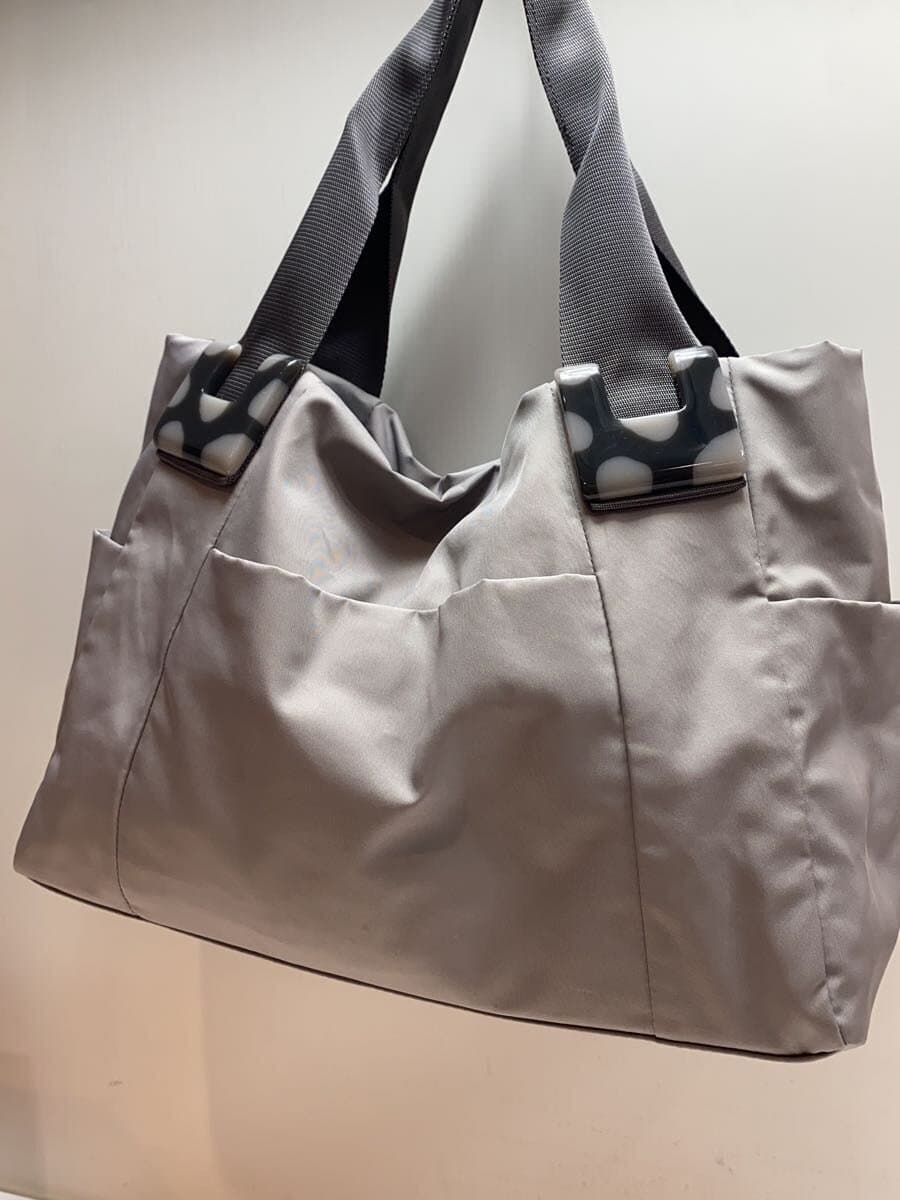 Ear PAPILLONNER Shoulder Strap Resin Parts Tote Bag M Size GRY EAZ1042112A0003 2