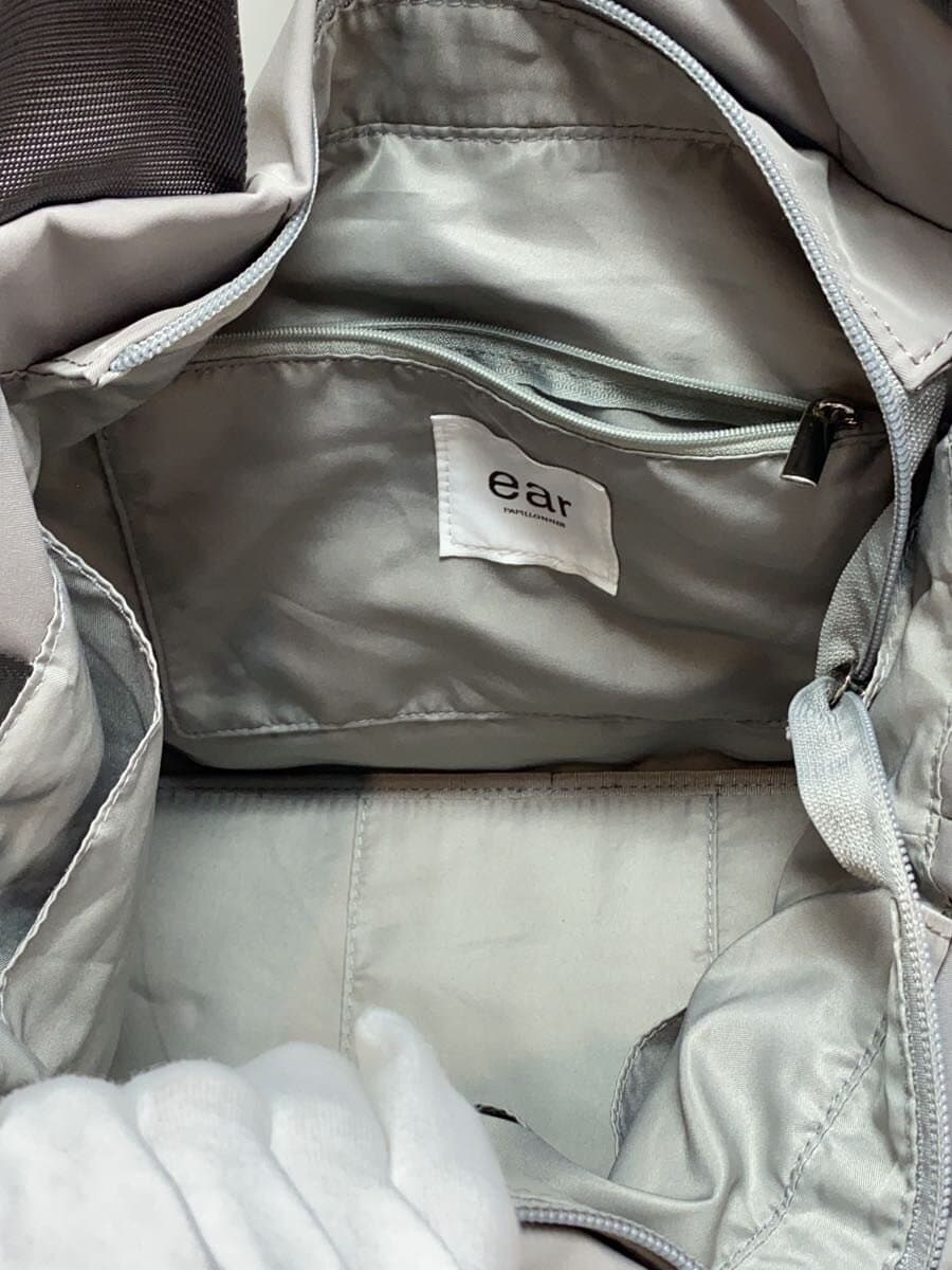 Ear PAPILLONNER Shoulder Strap Resin Parts Tote Bag M Size GRY EAZ1042112A0003 6