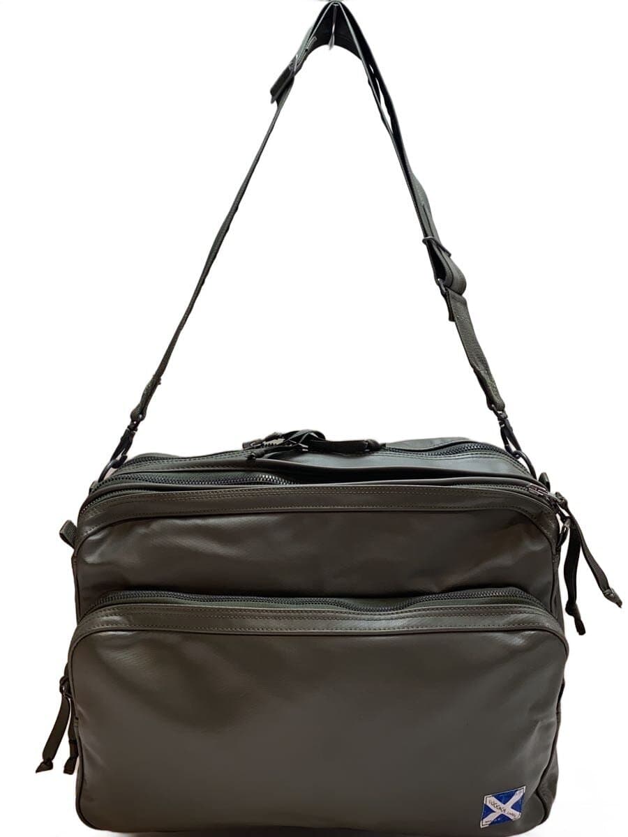 LUGGAGE LABEL Shoulder Bag PVC KHK