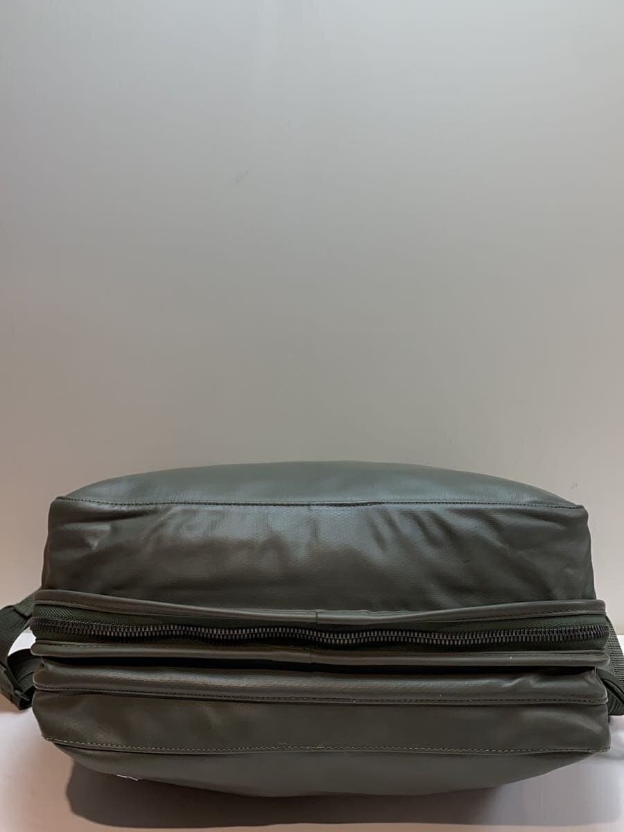 LUGGAGE LABEL Shoulder Bag PVC KHK 4