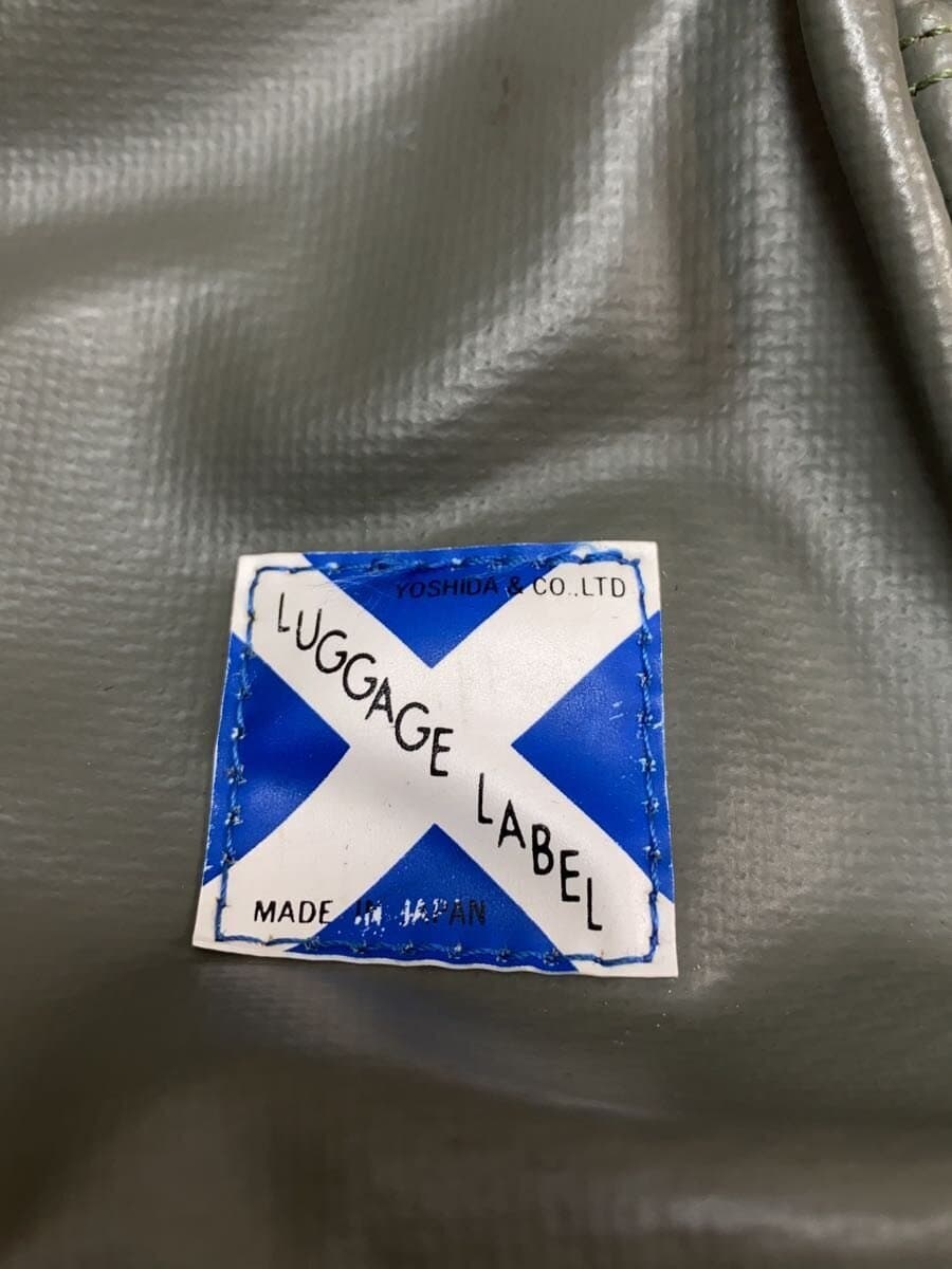 LUGGAGE LABEL Shoulder Bag PVC KHK 5