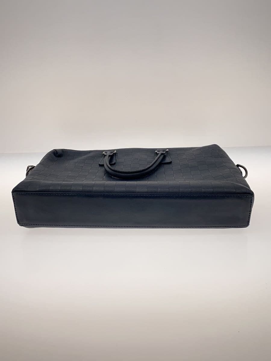 LOUIS VUITTON Porte-Documents Jour Damier Améthyste Leather NVY N41327 4