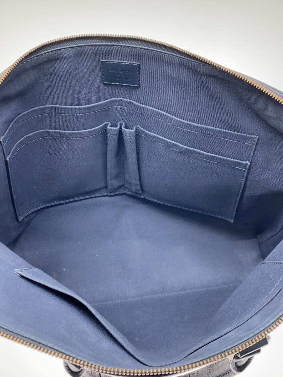 LOUIS VUITTON Porte-Documents Jour Damier Améthyste Leather NVY N41327 6