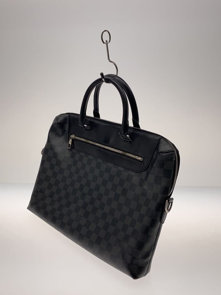 LOUIS VUITTON Porte-Documents Jour NM_ Damier Graphite PVC BLK N48260 2