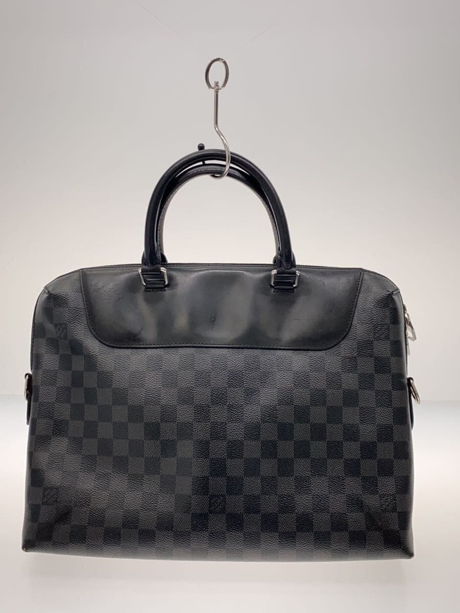 LOUIS VUITTON Porte-Documents Jour NM_ Damier Graphite PVC BLK N48260 3